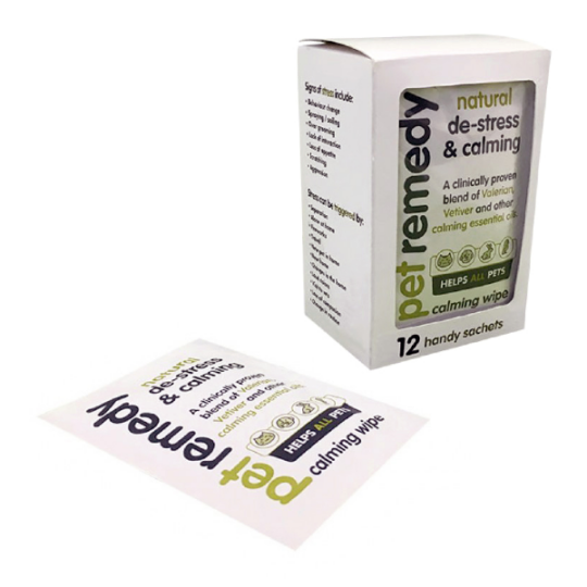 pet remedy wipes 12