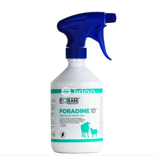 Foradine 10% Iodine Navel Spray - 500ML