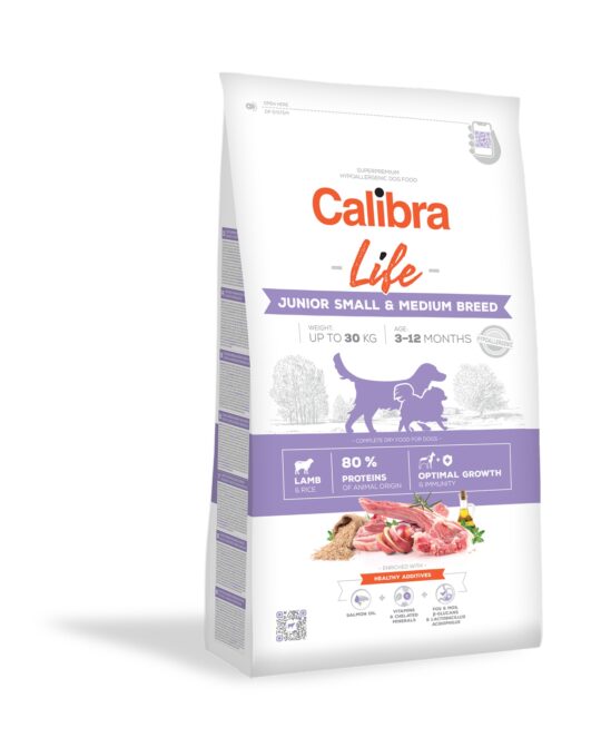 Calibra Junior Small/Medium Breed Lamb
