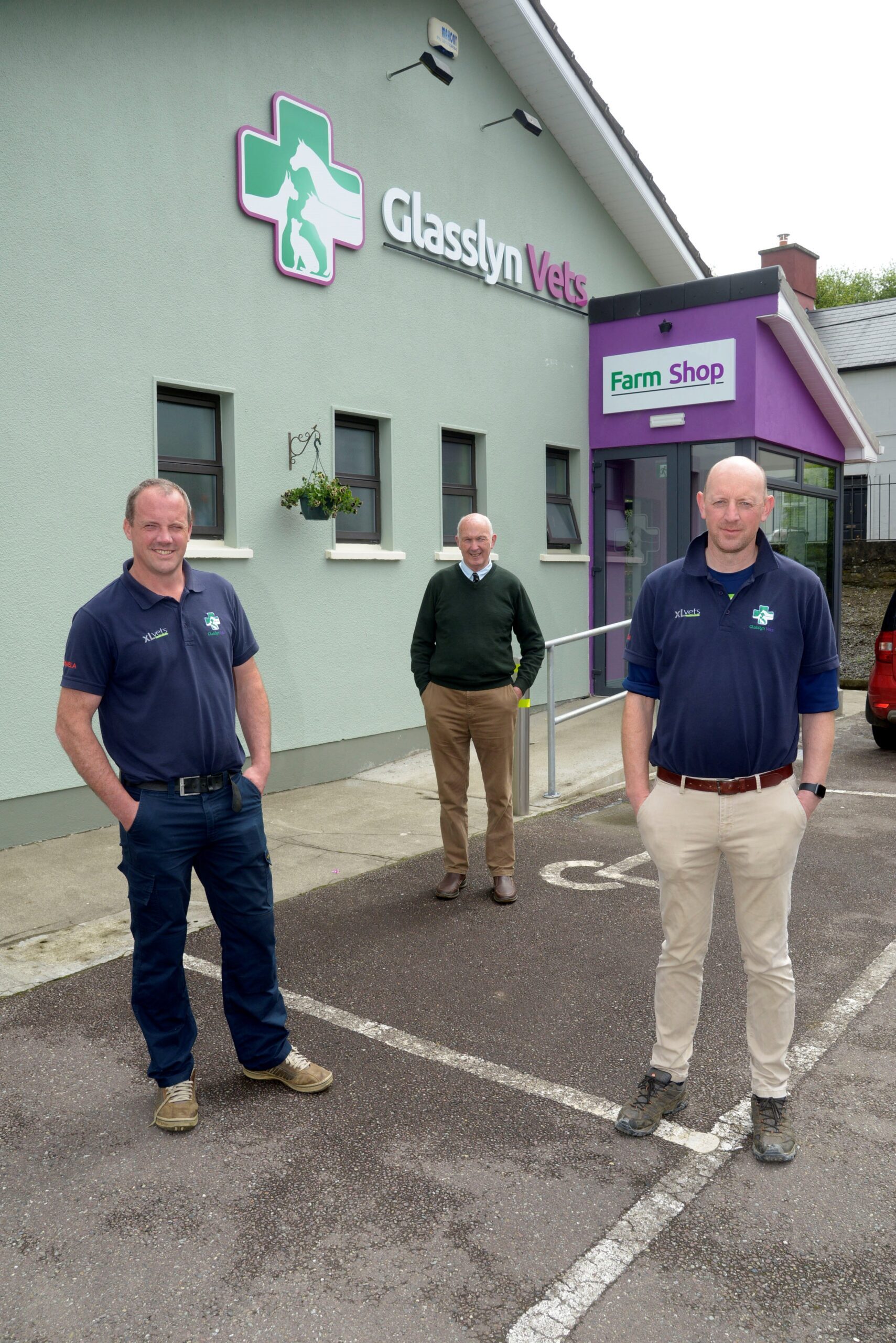 Kevin, Patrick and John Healy